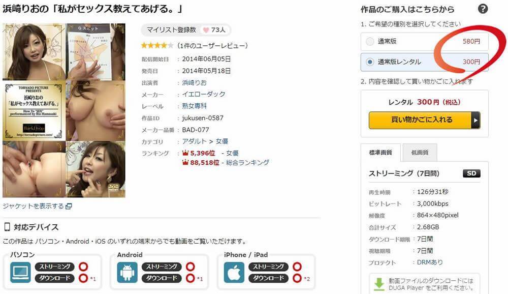 浜崎りお セックステクニック